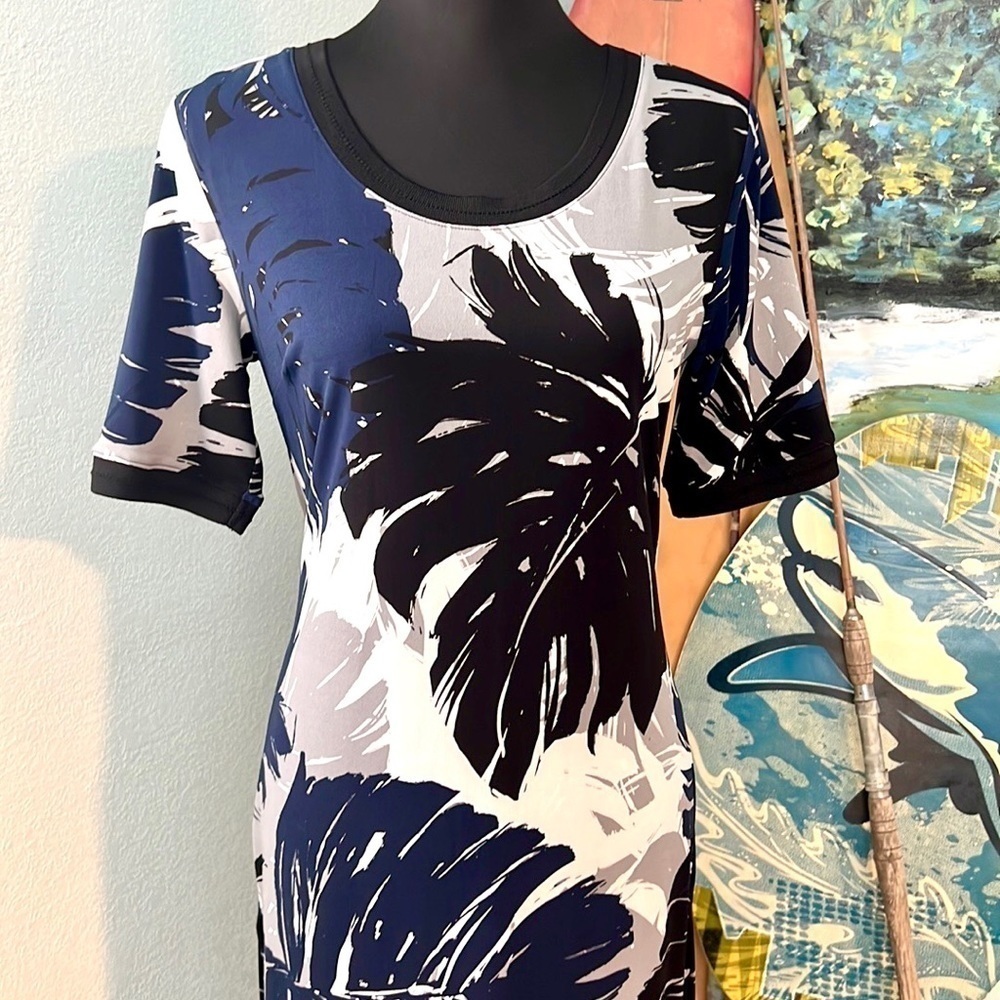 GILI, Jetsetter Short Sleeve Side Slit Maxi Dress - Picture 8 of 11